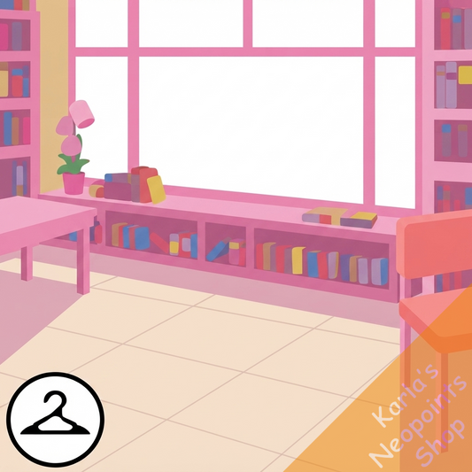 Classroom Windows Background Item