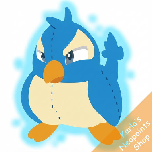 Magical Blue Pteri Plushie