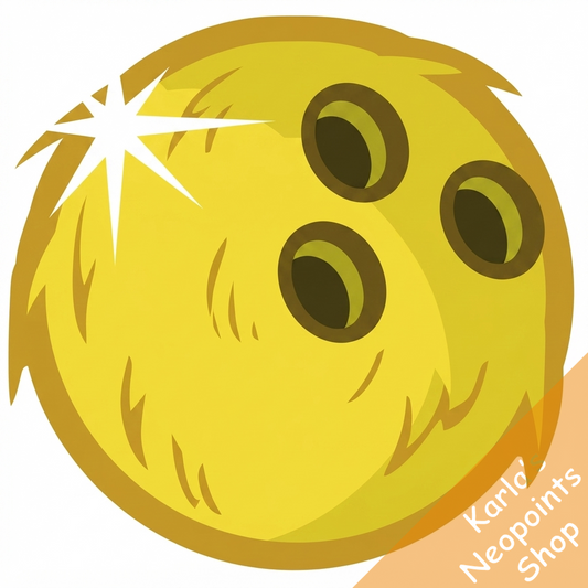 Golden Coconut Bowling Ball