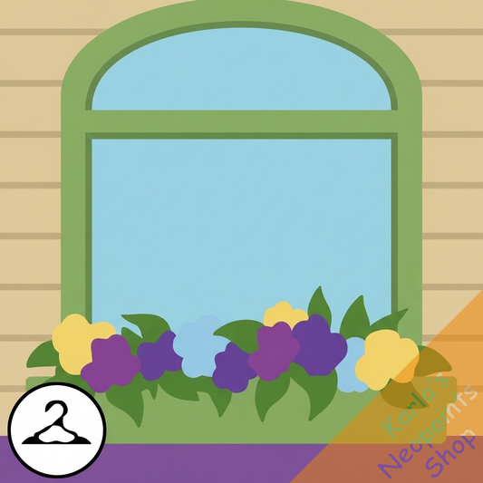 Usuki Doll House Window Foreground