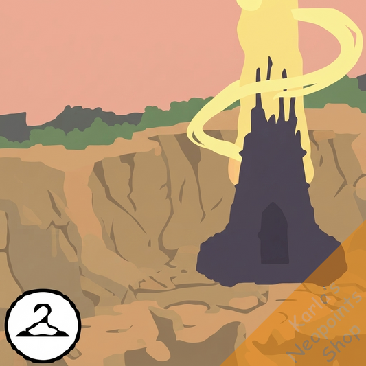 Approaching The Obelisk Background
