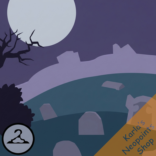 Forgotten Graveyard Background