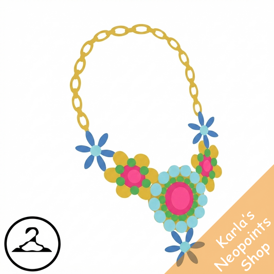 Fall Flowers Necklace