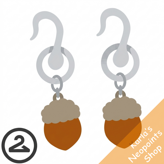 Acorn Earrings
