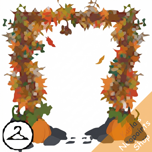 Festive Autumn Branch Garland