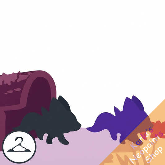 Dyeworks Void Black: Playful Faellies on a Moss Log Foreground