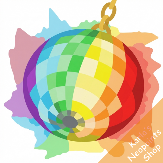 Rainbow Disco Ball