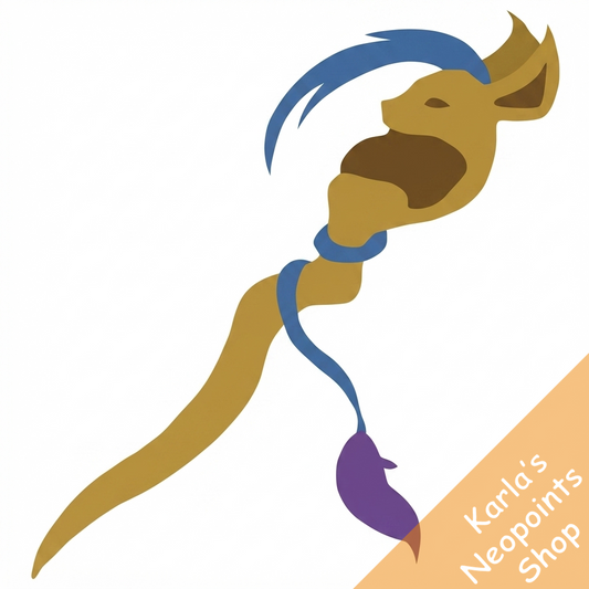 Golden Bori Staff