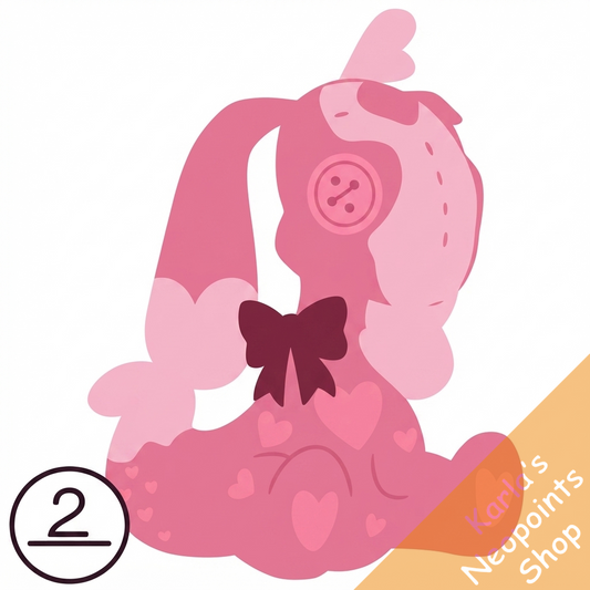 Valentine Plushie Blumaroo