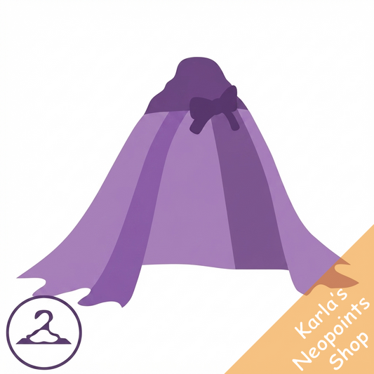 Dyeworks Purple: Dark Mystical Cape