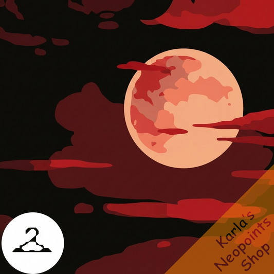 Crimson Moon Background