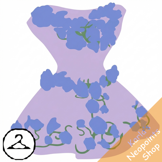 Colourful Flower Dress