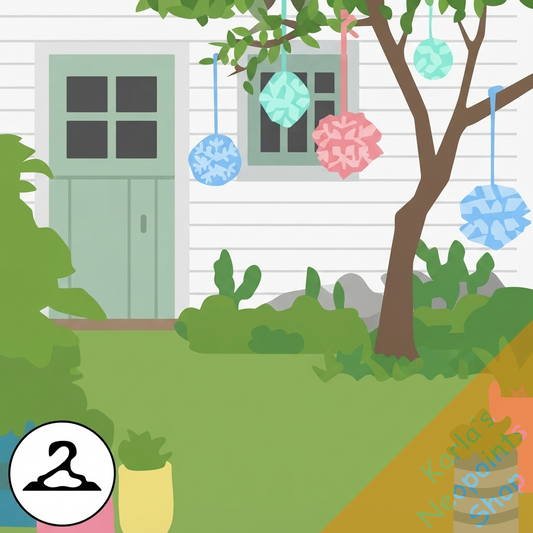 Springtime Doorstep Background
