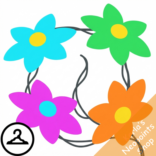 Highlighted Flower Garland