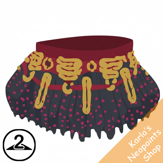 Beaded Pin Skirt