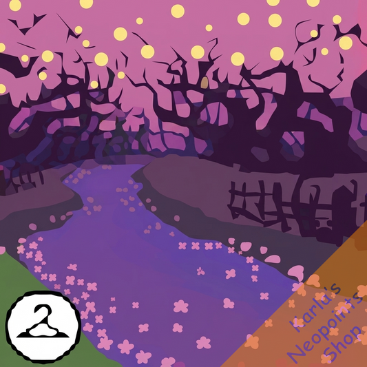 Lilac Creek Background