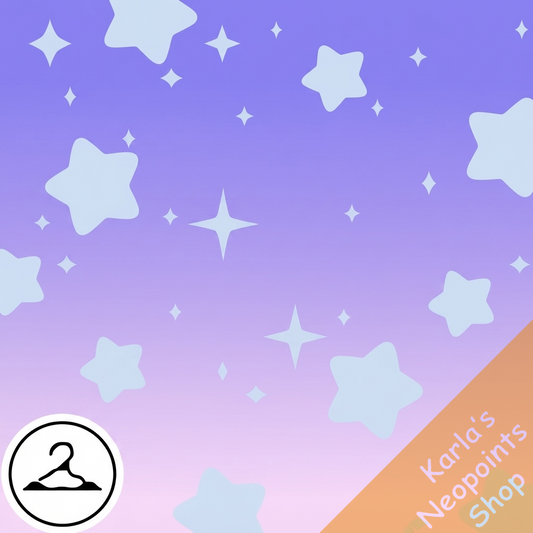 Kawaii Void Stars Background