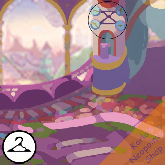 Button Town Background