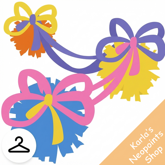 Tissue Paper Ribbon Garland