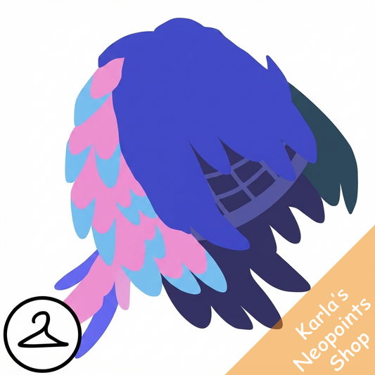 Feather Wig and Felt Accessory