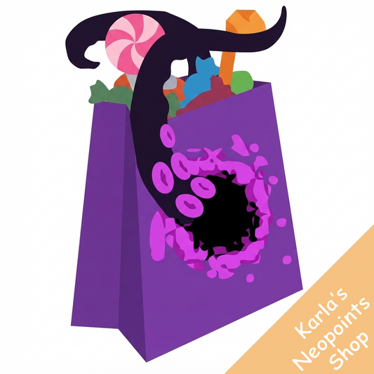Prying Warlock Trick-or-Treat Bag