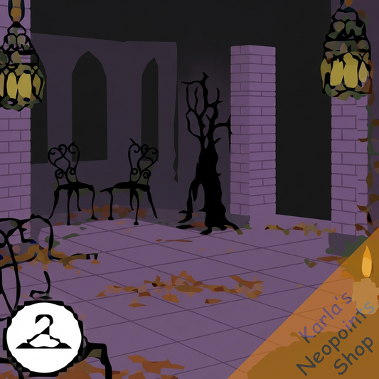 Cursed Ballroom Background
