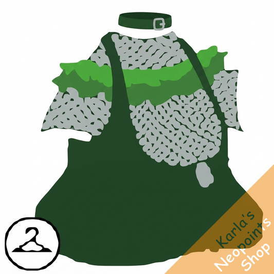 Dyeworks Green: Goth Girl Dress