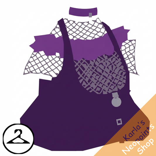 Dyeworks Purple: Goth Girl Dress