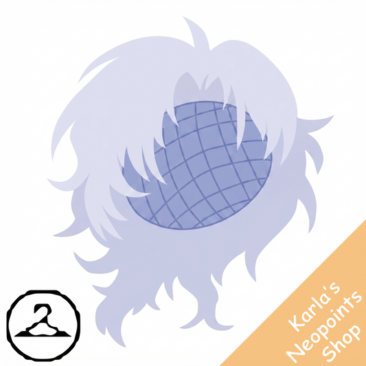 Short White Angel Hair