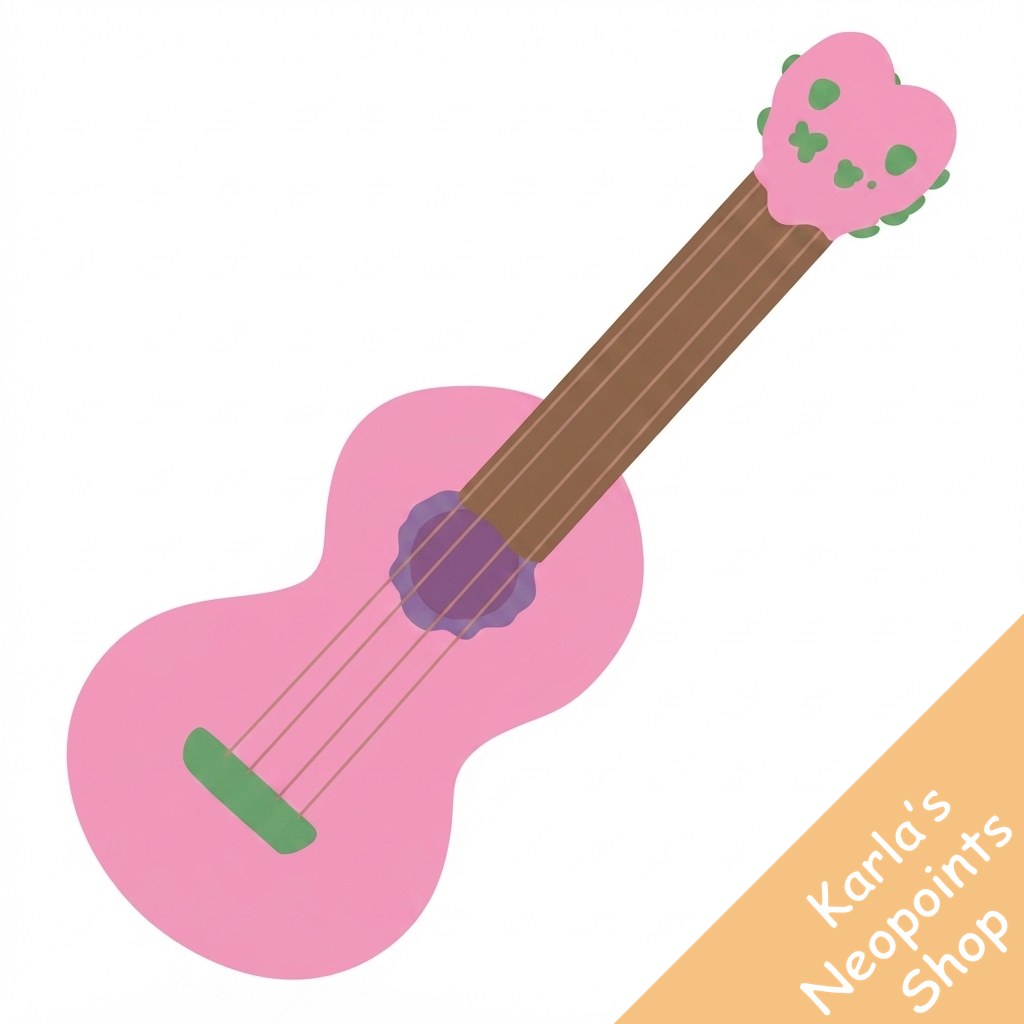 Pink Ukulele