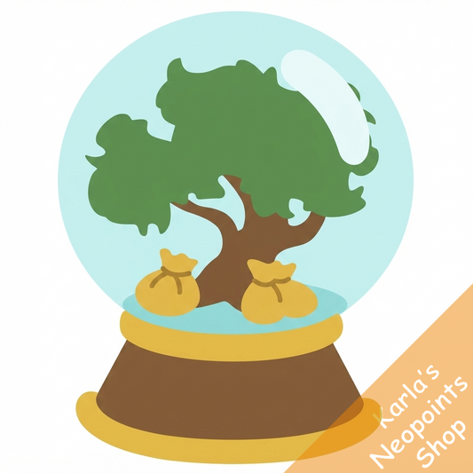 Money Tree Snowglobe