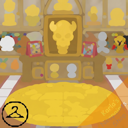 Altador Cup Display Cabinet Background