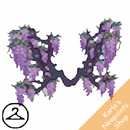 Whimsical Wisteria Wings
