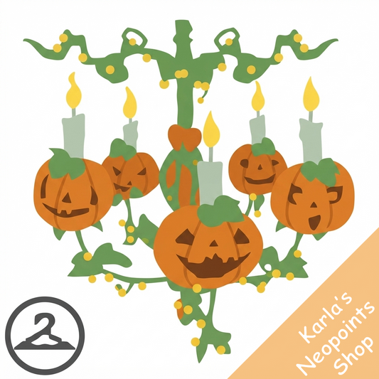 Jack-O-Lantern Chandelier