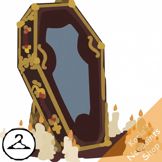 Propped Up Coffin