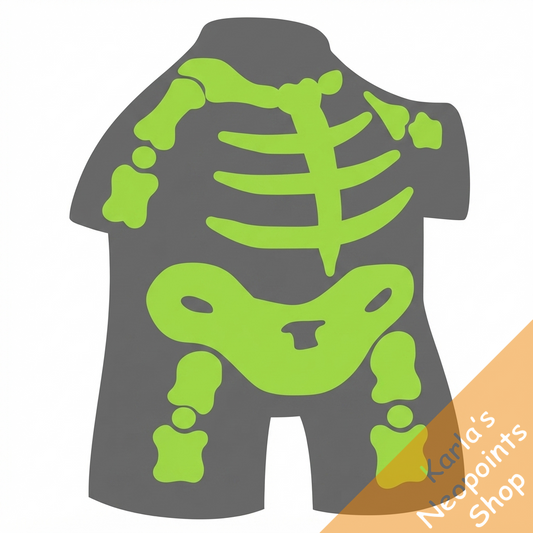 Glowing Skeleton Costume