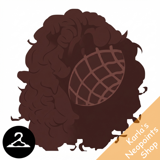 Dark Brown Curly Bobbed Wig