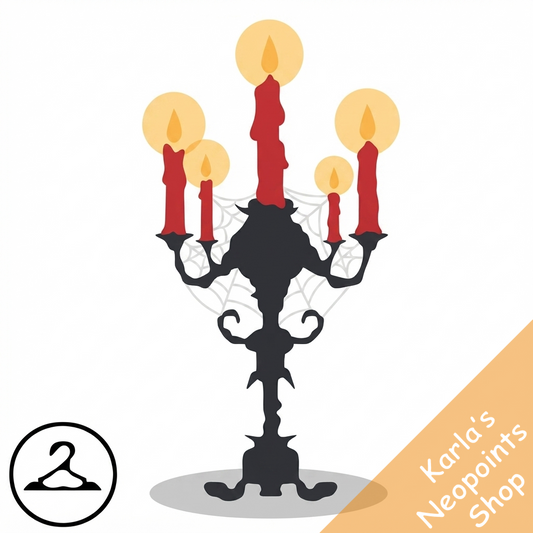 Gothic Floor Candles