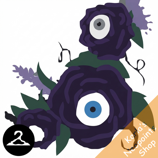 Dark Eyes Garland