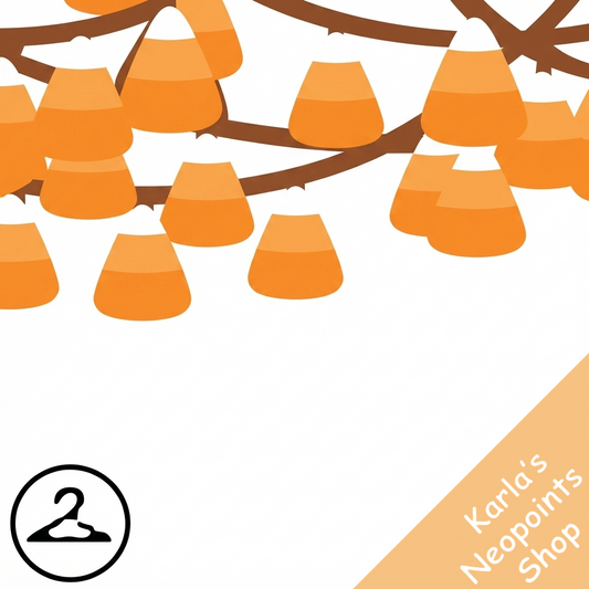 Candy Corn String Lights