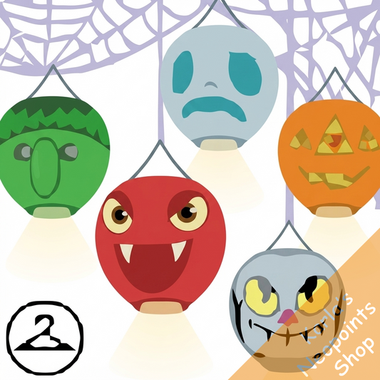Charming Halloween String Lights