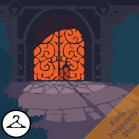 Frightful Doorway Background