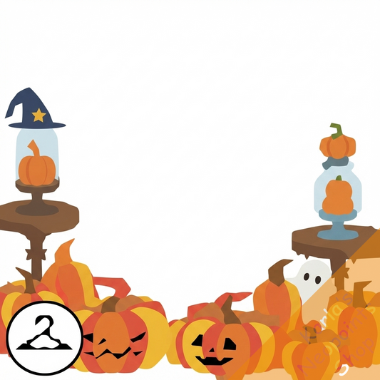 Candy Corn Pumpkin Décor