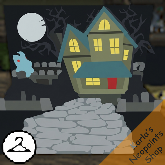 Pop-Up Halloween Card Background