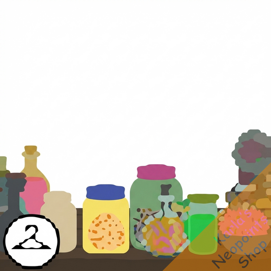 Spooky Jars Foreground