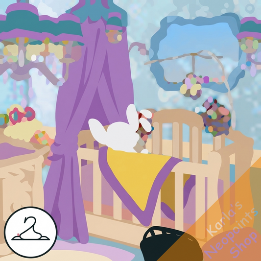 Charming Baby Nursery Background