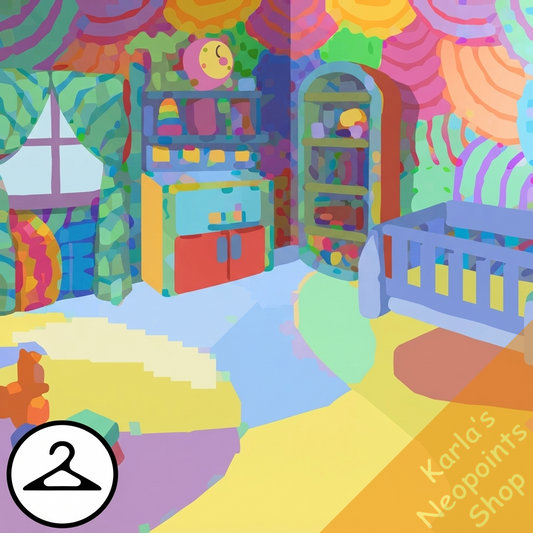 Colourful Playroom Background