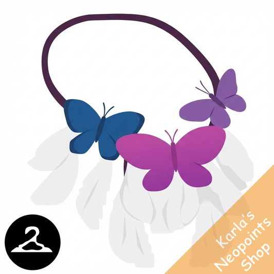 Butterfly Faerie Necklace