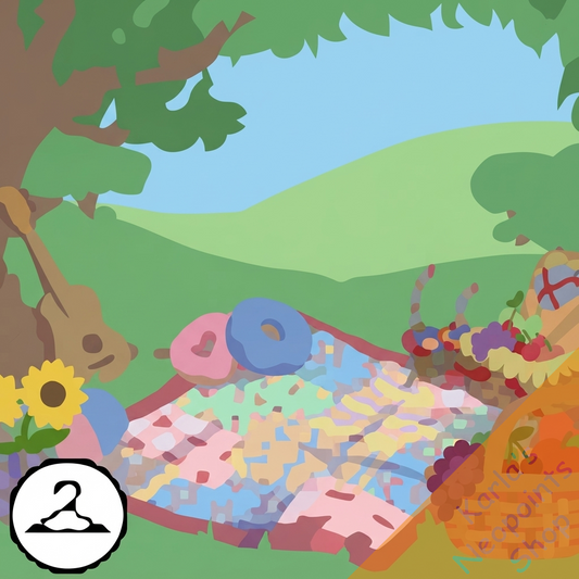 Balmy Summer Picnic Background
