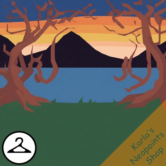 Crayon Path Background